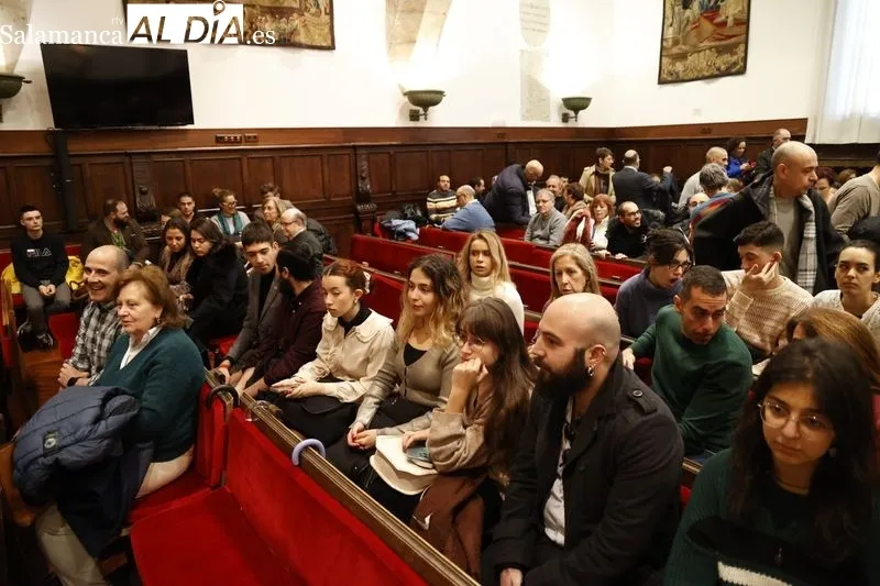 Sesión constituyente del Claustro de la Universidad de Salamanca. Foto de David Sañudo