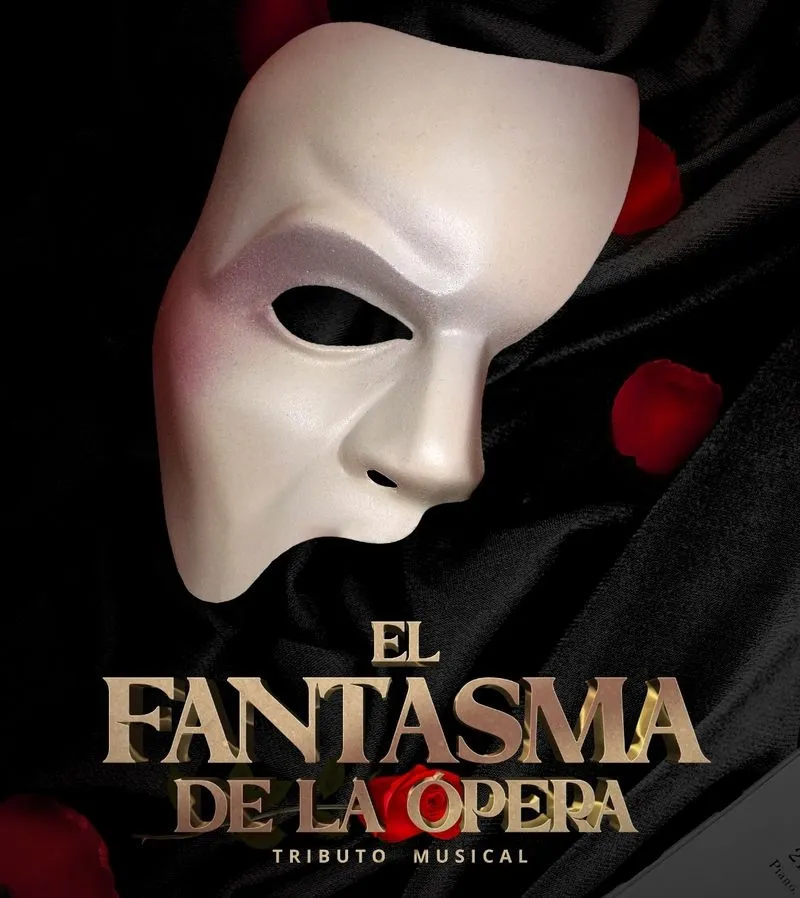 Cartel del musical 'El fantasma de la Ópera'