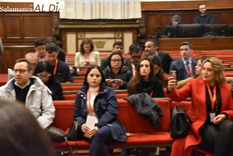 Inauguración de los LII Cursos de Especialización en Derecho en el Paraninfo de la Universidad de Salamanca. Fotos. Vanesa Martins