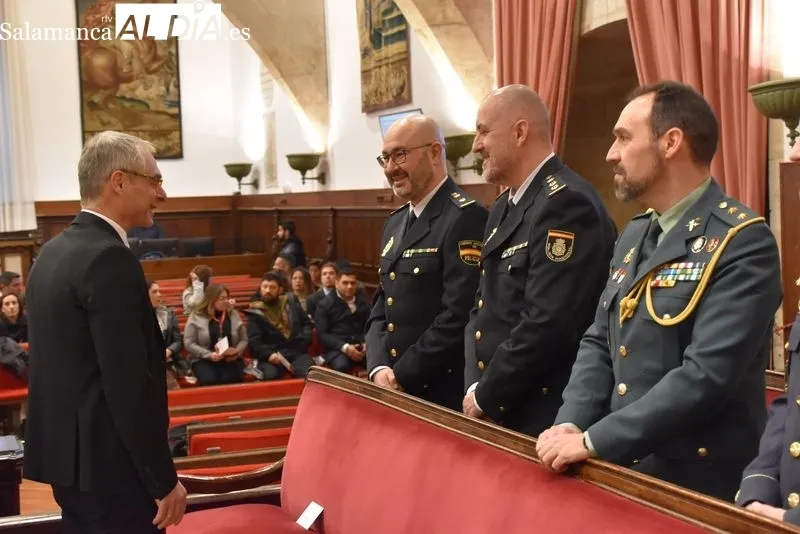 Inauguración de los LII Cursos de Especialización en Derecho en el Paraninfo de la Universidad de Salamanca. Fotos. Vanesa Martins