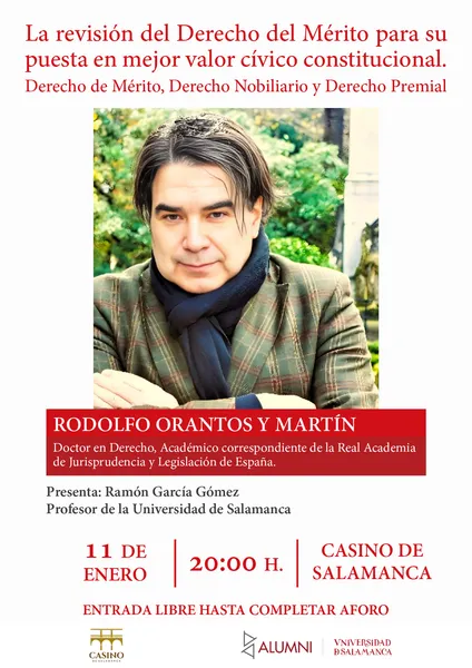 Estos son los eventos culturales del Casino para este mes de enero 