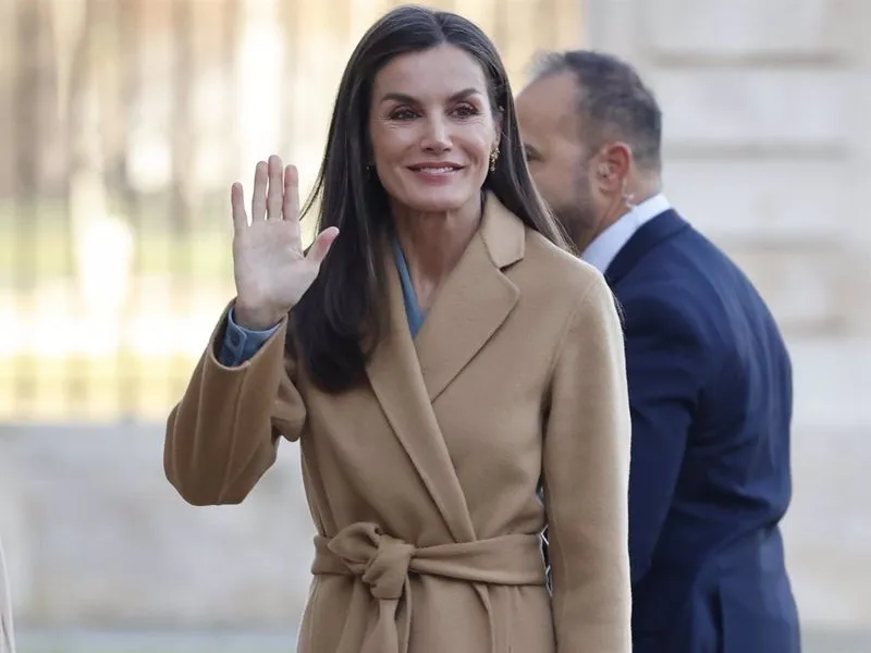 La reina Letizia a su llegada a la entrega de los Premios Nacionales de Discapacidad Reina Letizia 2022 - EUROPA PRESS