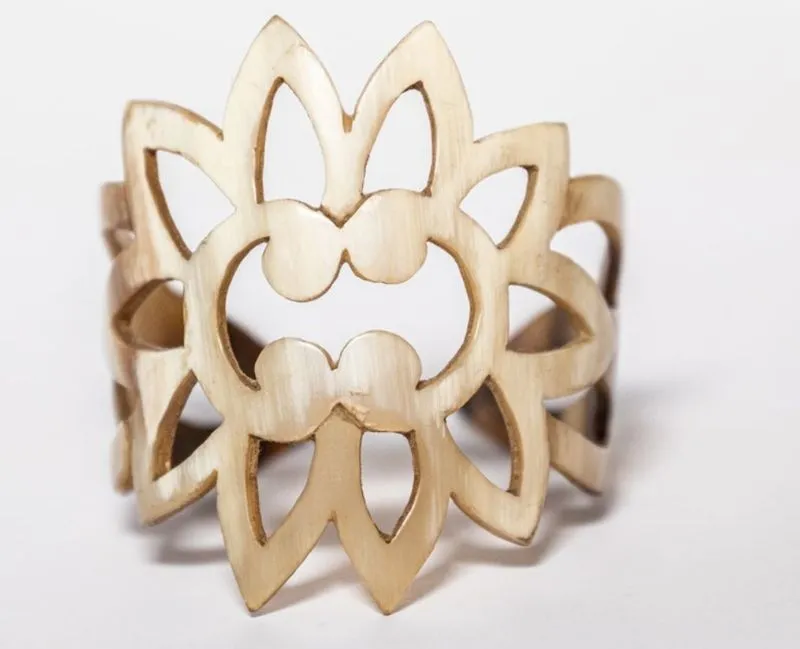 Pulsera de asta de toro