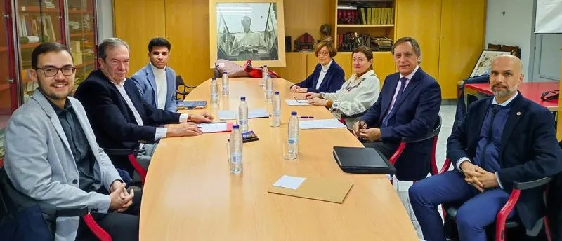 Reunión del Patronato de la Fundación Manuel Ramos Andrade que ha tenido lugar en el Museo Casa Lis