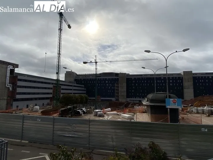 Así avanzan las obras del futuro edificio de consultas: dos nuevos bloques conectados con el esto de edificios del Complejo | FOTO: Vanesa Martins