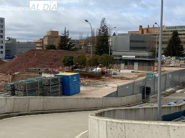 Así avanzan las obras del futuro edificio de consultas: dos nuevos bloques conectados con el esto de edificios del Complejo | FOTO: Vanesa Martins