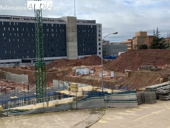 Así avanzan las obras del futuro edificio de consultas: dos nuevos bloques conectados con el esto de edificios del Complejo | FOTO: Vanesa Martins