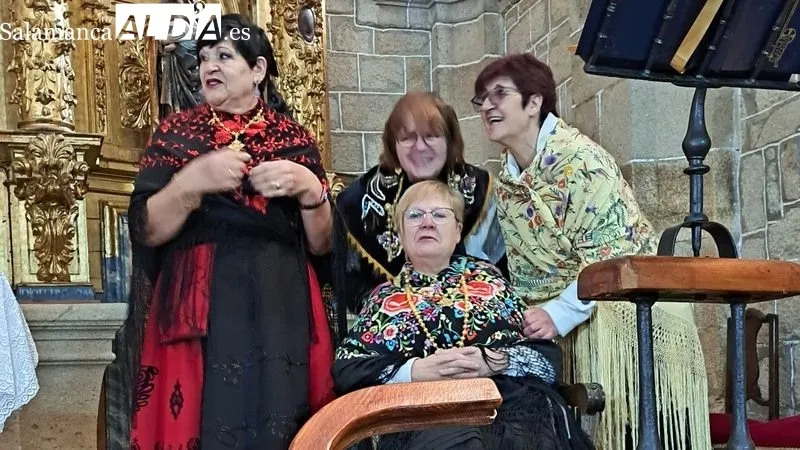 Las Águedas de Sobradillo están participando en todos los actos programados