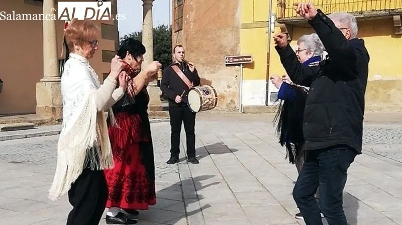 Las Águedas de Sobradillo están participando en todos los actos programados