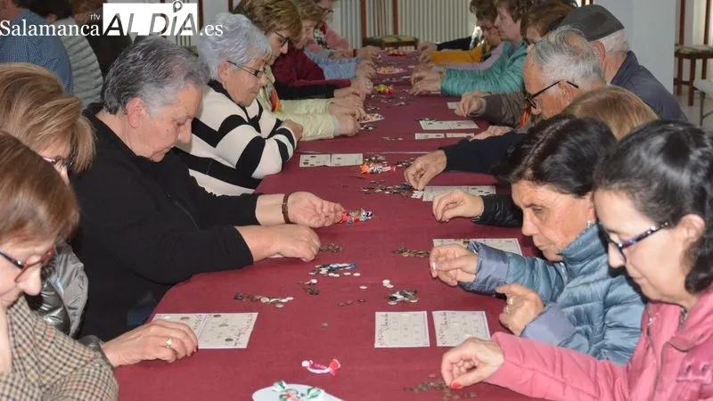 El juego se celebró en la planta baja del hogar del jubilado