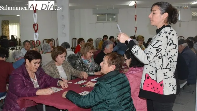 El juego se celebró en la planta baja del hogar del jubilado