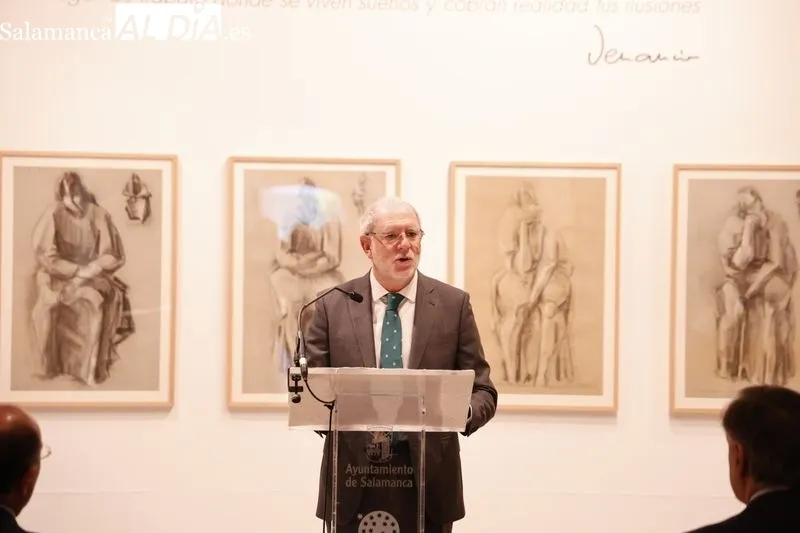 Presentación de la exposición ‘Bailar los trazos’ | FOTOS: David Sañudo 