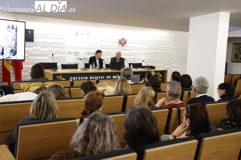 El médico salmantino Fernando Diego Domínguez, ha presentado su novela 'Libélula Blanca'