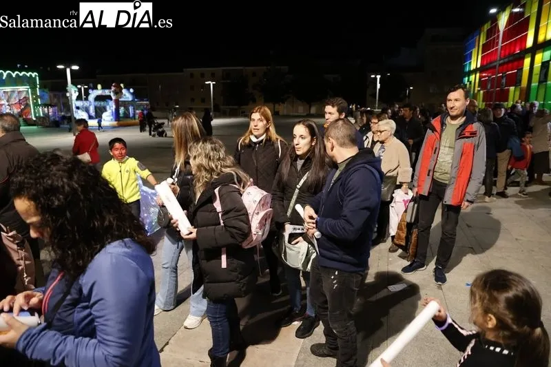 La chocolatada ha cerrado las actividades de la Asociación Corazones Guerreros por el Día Internacional de las Cardiopatías Congénitas. Fotos: David Sañudo