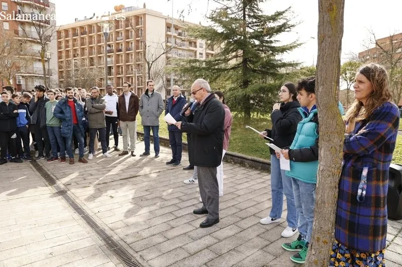 Homenaje a Don Bosco organizado por el Colegio Salesianos María Auxiliadora | FOTOS: David Sañudo 