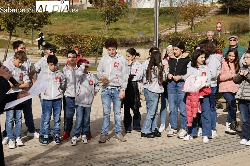 Homenaje a Don Bosco organizado por el Colegio Salesianos María Auxiliadora | FOTOS: David Sañudo 