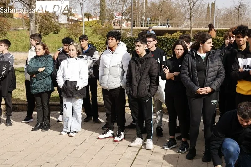 Homenaje a Don Bosco organizado por el Colegio Salesianos María Auxiliadora | FOTOS: David Sañudo 