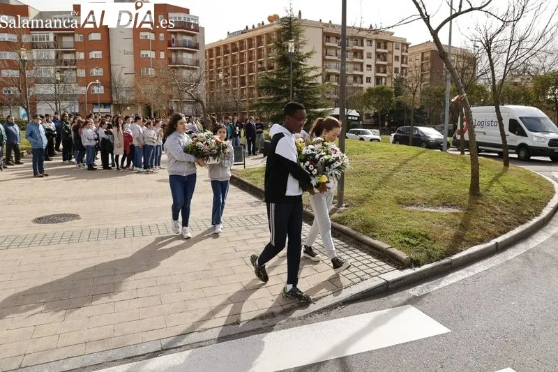 Homenaje a Don Bosco organizado por el Colegio Salesianos María Auxiliadora | FOTOS: David Sañudo 