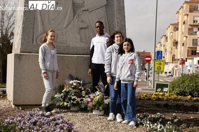 Homenaje a Don Bosco organizado por el Colegio Salesianos María Auxiliadora | FOTOS: David Sañudo 