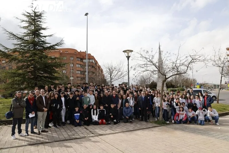 Homenaje a Don Bosco organizado por el Colegio Salesianos María Auxiliadora | FOTOS: David Sañudo 