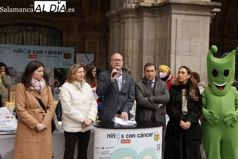 Acto de Pyfano en la Plaza Mayor | FOTOS: David Sañudo 