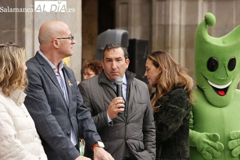 Acto de Pyfano en la Plaza Mayor | FOTOS: David Sañudo 