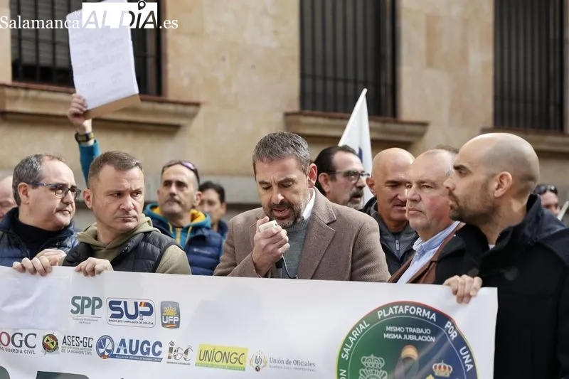 Policía Nacional y Guardia Civil reclaman una jubilación digna y ser considerados profesión de riesgo: 