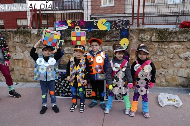 Fiesta de Carnaval en el colegio Padre Manjón. Fotos: David Sañudo