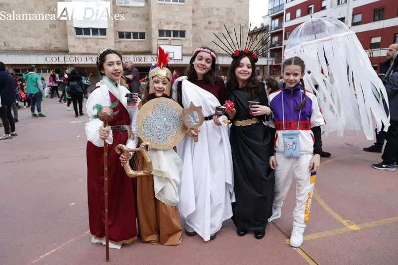 Fiesta de Carnaval en el colegio Padre Manjón. Fotos: David Sañudo