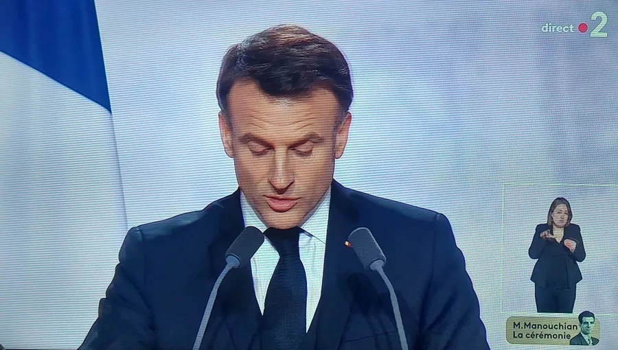 Foto 6 - Macron preside la entrada en el Pante&oacute;n de Par&iacute;s de Celestino Alfonso y sus camaradas de la resistencia