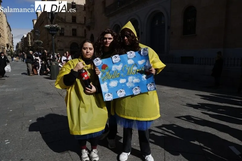 Estudiantes de Psicología de la USAL celebran sus fiestas. Fotos: David Sañudo