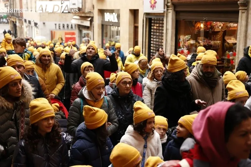 Marcha de Aerscyl en Salamanca para visillizar las enfermedades raras. Fotos: David Sañudo