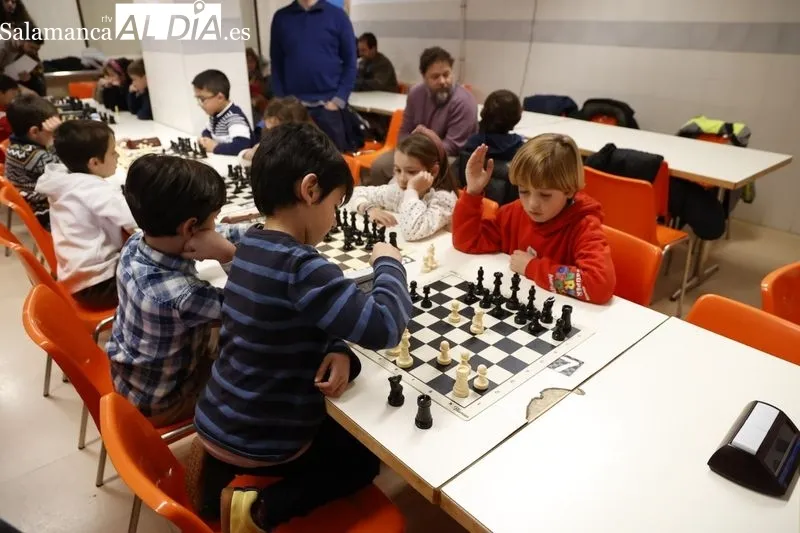 Nueva edición deI Torneo de Ajedrez Infantil 'AMPA Marista Champagnat'. Fotos: David Sañudo