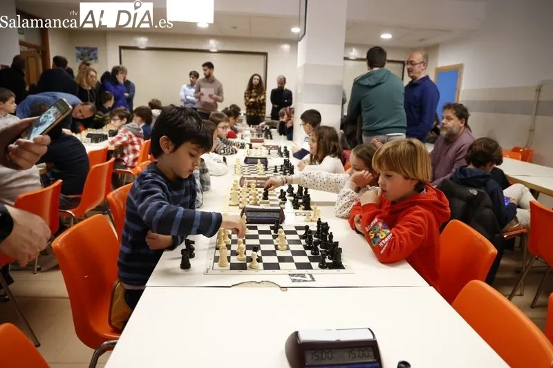Nueva edición deI Torneo de Ajedrez Infantil 'AMPA Marista Champagnat'. Fotos: David Sañudo