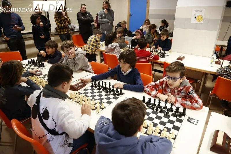 Nueva edición deI Torneo de Ajedrez Infantil 'AMPA Marista Champagnat'. Fotos: David Sañudo