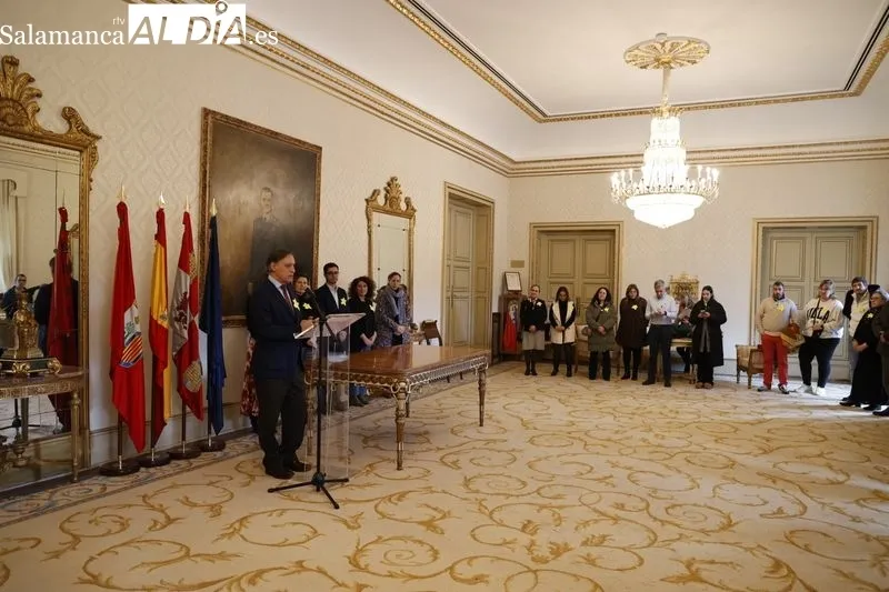 Recepción AERSCYL en el Ayuntamiento de Salamanca | FOTOS: David Sañudo 