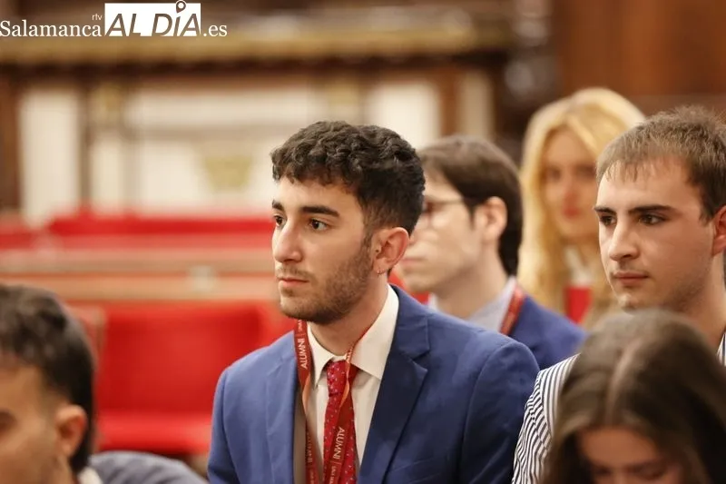 El Paraninfo de la USAL ha acogido la inauguración del V encuentro entre la Coordinadora de Representantes de Estudiantes de Universidades Públicas y la Conferencia de Rectores de las Universidad. Fotos: David Sañudoes Españolas