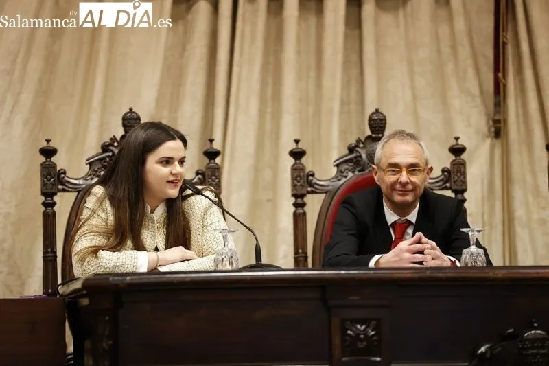 El Paraninfo de la USAL ha acogido la inauguración del V encuentro entre la Coordinadora de Representantes de Estudiantes de Universidades Públicas y la Conferencia de Rectores de las Universidad. Fotos: David Sañudoes Españolas