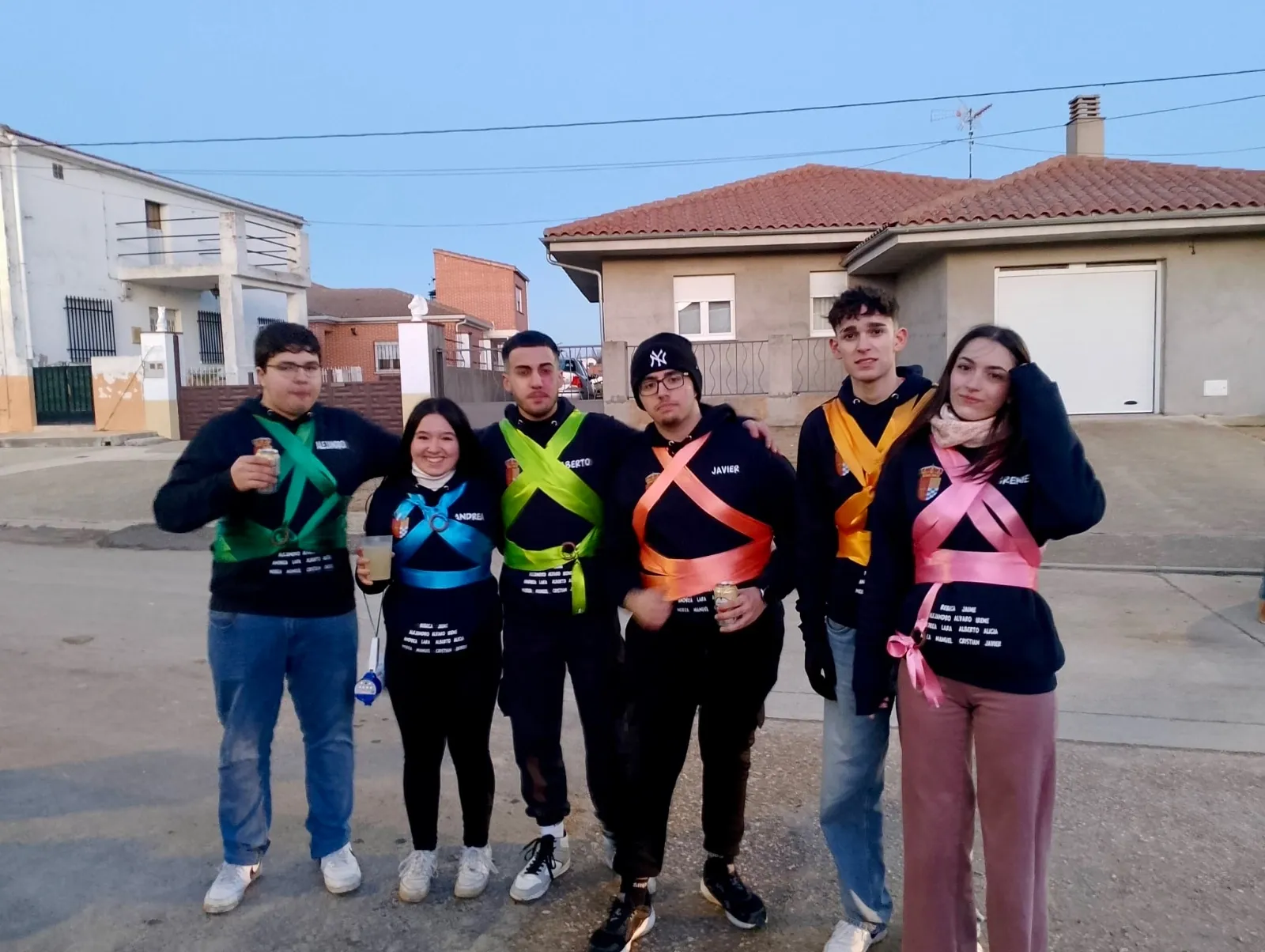 Los Quintos 05 de Villoruela celebraban este fin de semana su fiesta