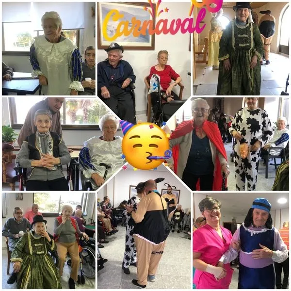 Los mayores de la Residencia Arapiles disfrutan del Carnaval 