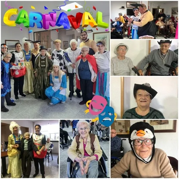 Los mayores de la Residencia Arapiles disfrutan del Carnaval 