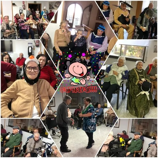 Los mayores de la Residencia Arapiles disfrutan del Carnaval 