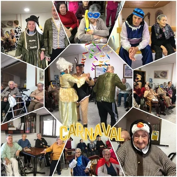 Los mayores de la Residencia Arapiles disfrutan del Carnaval 