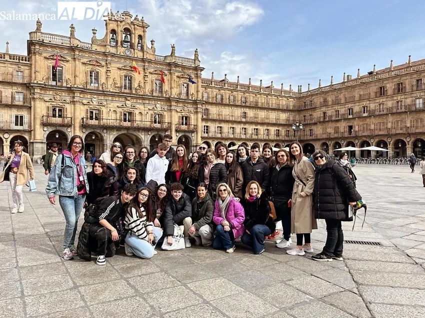 El IES Campo Charro hace de anfitrión para alumnos italianos en un nuevo proyecto Erasmus 