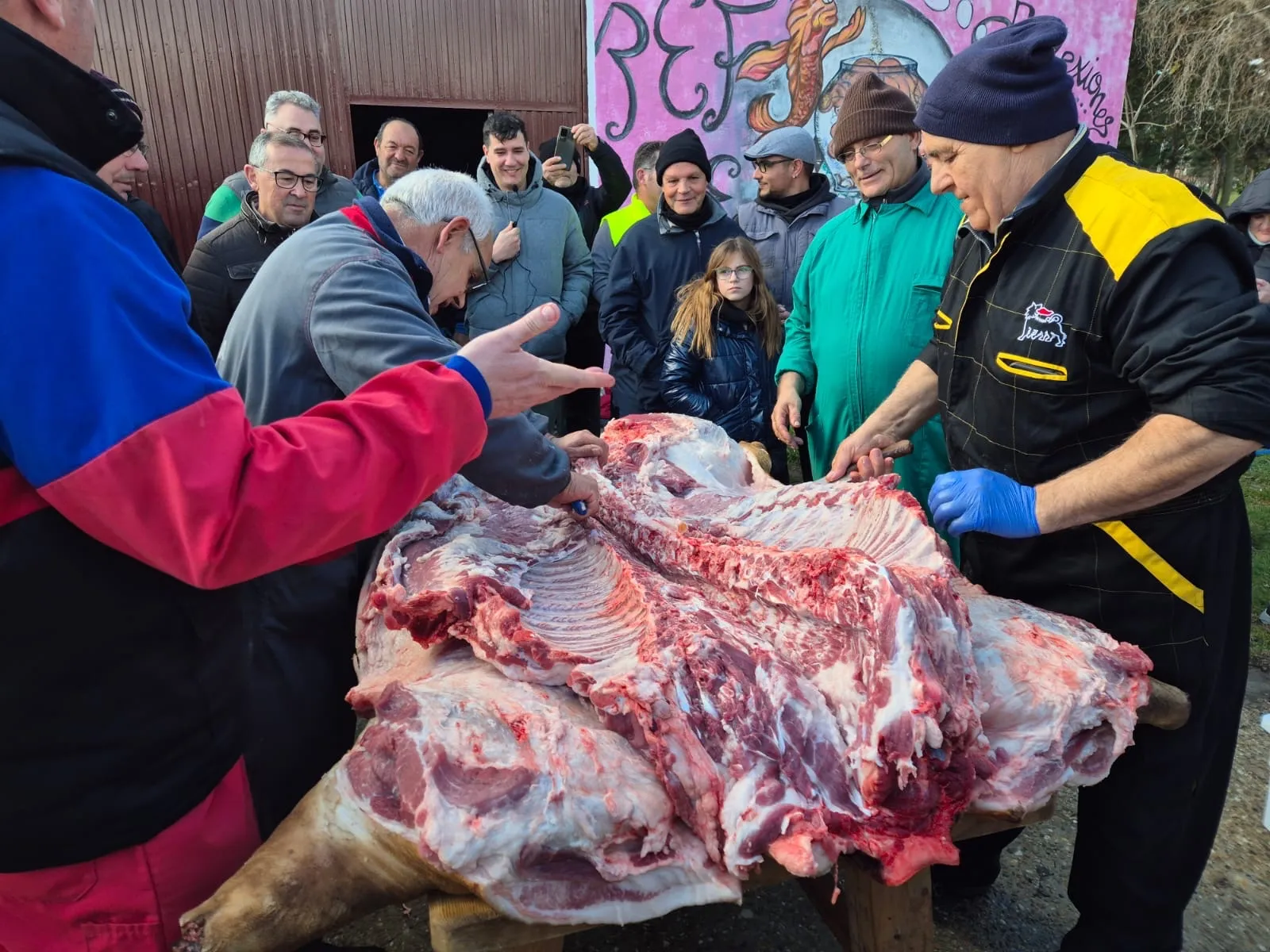 Rágama vivía este sábado su III jornada de la Matanza