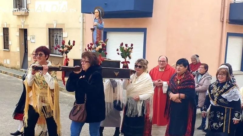 Las Águedas de Sobradillo están participando en todos los actos programados