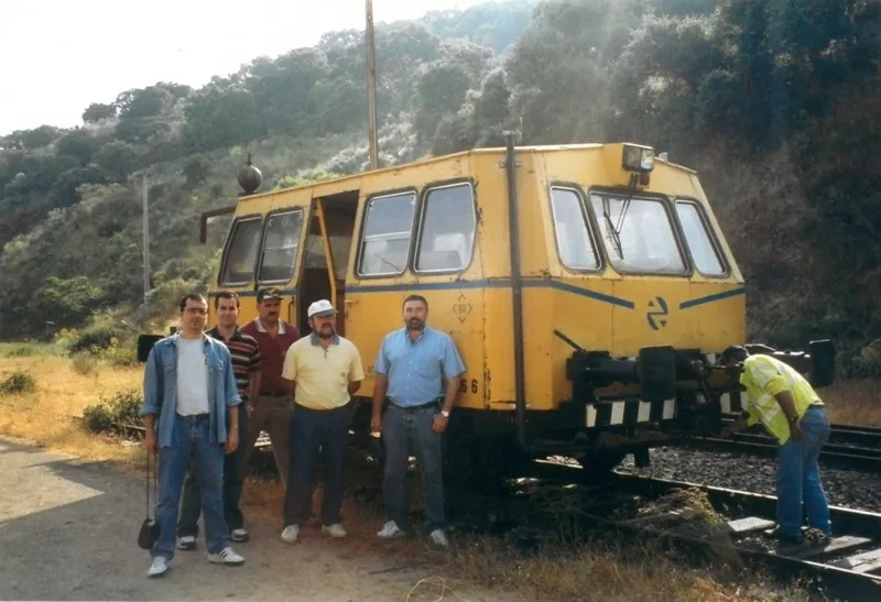 Hasta 1995, la Brigada de Vías y Obras llevó tareas de mantenimiento en la línea