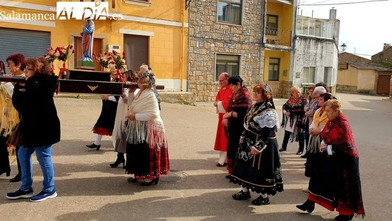 Las Águedas de Sobradillo están participando en todos los actos programados