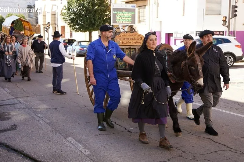 Arrieros de  ACASAN en Guijuelo. Foto de David Sañudo
