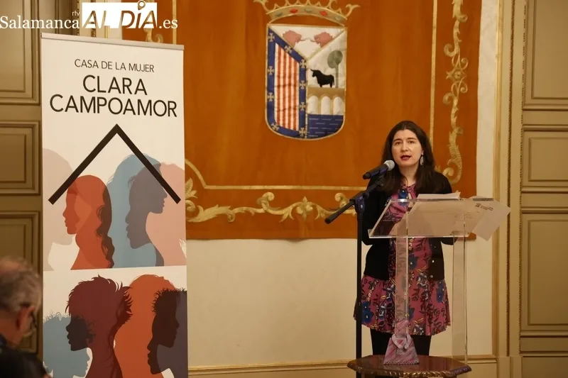 Presentación de la nueva programación de la Escuela de Igualdad del Ayuntamiento de Salamanca. Fotos: David Sañudo.